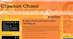 Desktop Screenshot of clawsonchaos.com